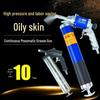 600cc High-Pressure Pneumatic Grease Gun with Continuous Air Flow.