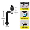 Universals Flexible Sink Drain Pipe Anticlogging Sink Strainer Deodorant Pipelines Insect Resistant Drain Pipe