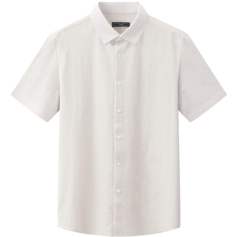 EMZ Erdos Men s Linen Blend Short Sleeve Polo Shirt 2XL