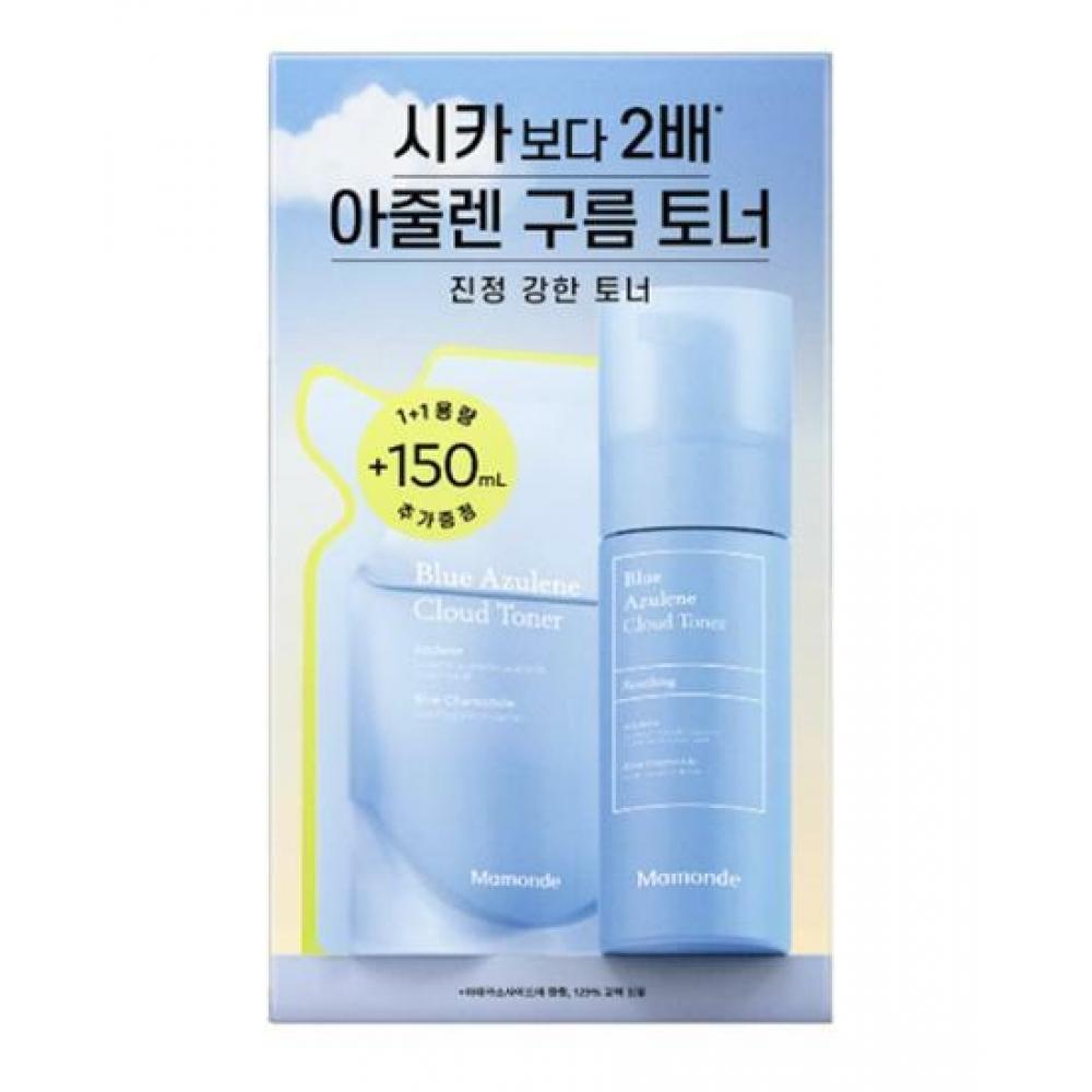 

Mamonde Mamonde Blue Azulene Cloud Toner 150ml+150ml Refill Plan
