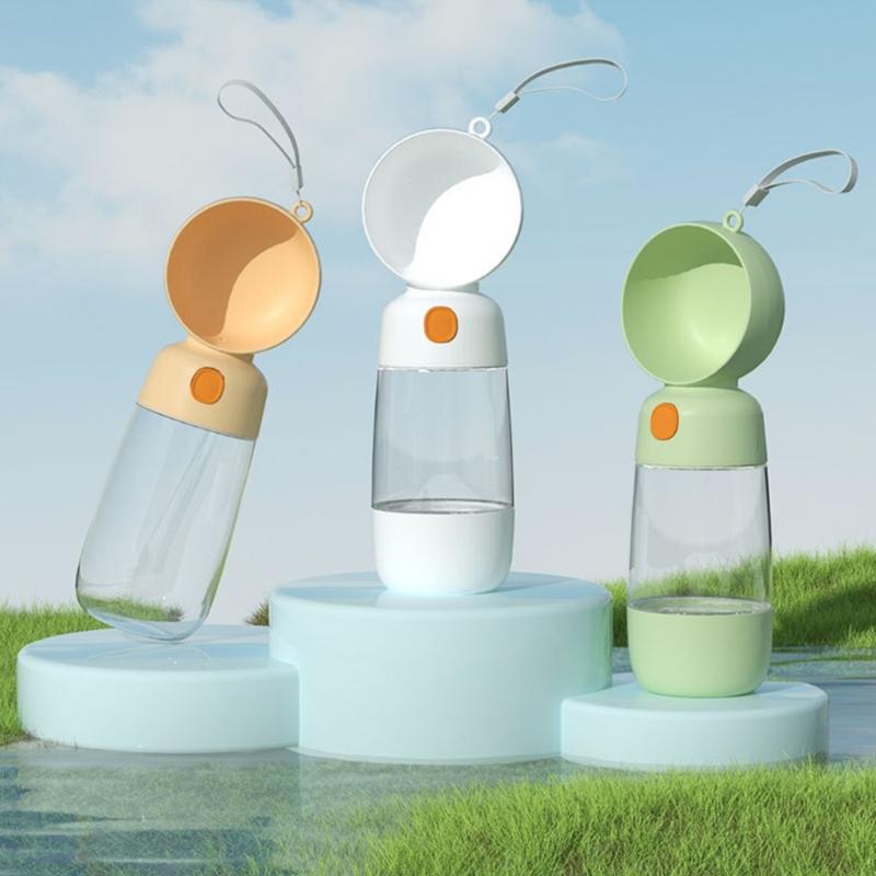 Dog Water Bottle Food Dispenser Leak Proof for Walking Hiking Travel Outdoor Walking Outdoor Walking Go out Use