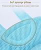 Baby Shower Lying Down Stand Newborn Baby Bath Net Bathtub Sponge Suspended Bath Pad Universal Mesh Bag Does Not Include Basin