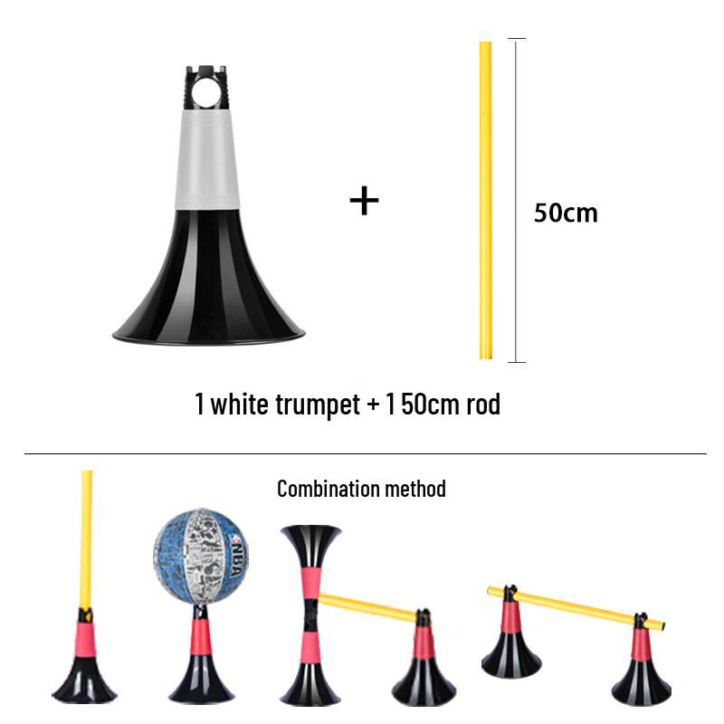 Basketball Dribbling Training Cone with Rod