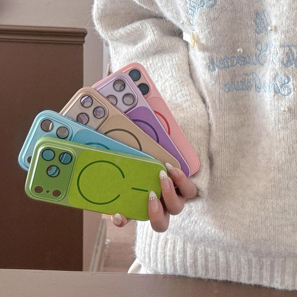 Magnetic Apple 17 Pro Max iPhone Case: Instantly Enhance Skin Texture, Drop-Proof, Protective for iPhone 15 & 16