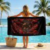 Slayer Blood Fashion Beach Towel: Ideal for Summer Adventures Soft, absorbent and quick drying suitable for swimming and bathing
