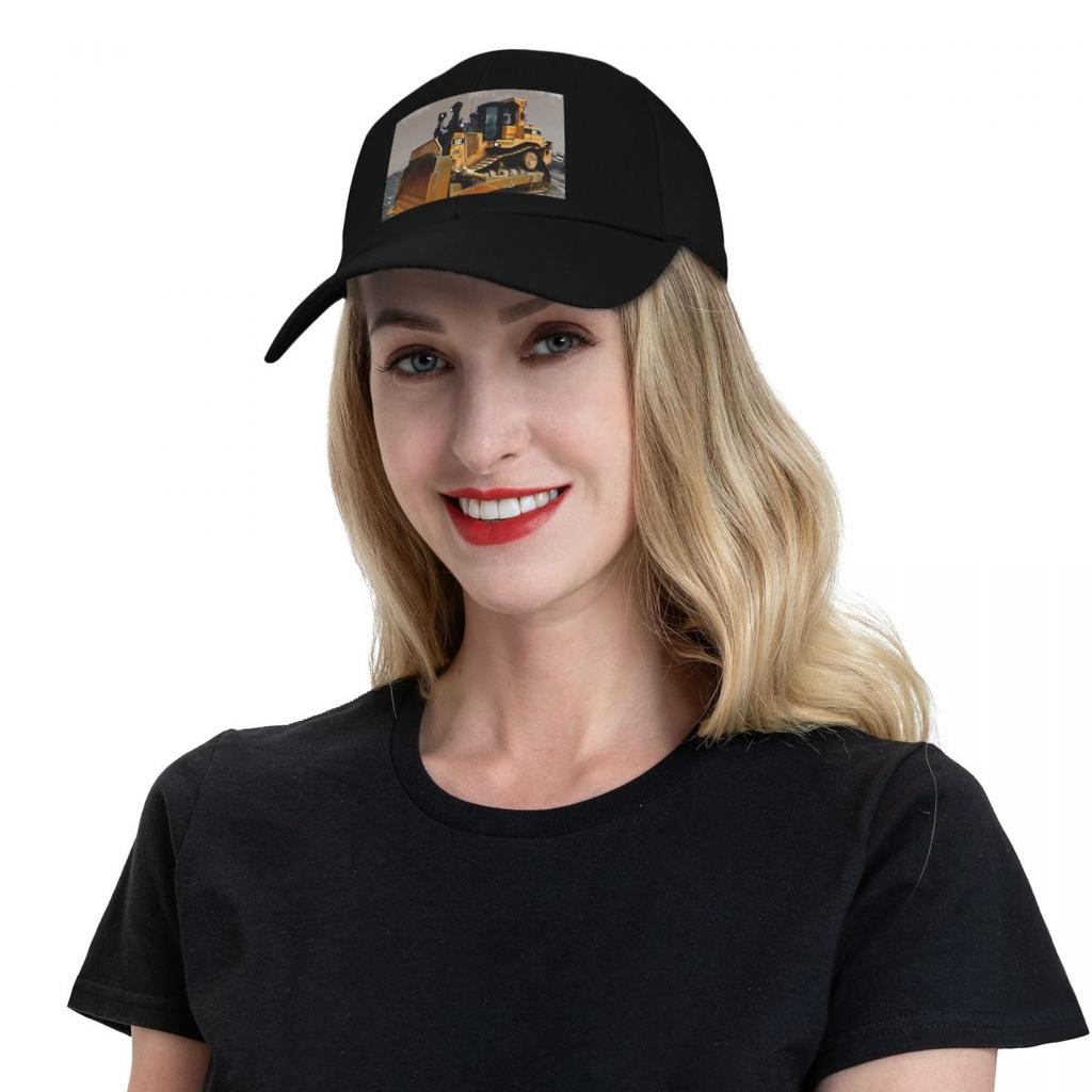 Bulldozer Baseball Cap Hat Man Luxury New In The Hat Wild Ball Hat Sun Hats For Women Men's