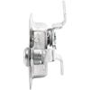 Elsjoy 2 Pcs Truck Toolbox Latch Stainless Steel Trailer Toolbox Latch Replacement RV Paddle