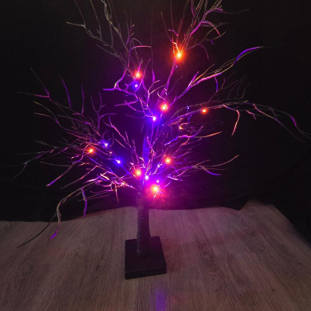 Halloween Indoor Luminous Tree Lights - Ghost Festival Decor