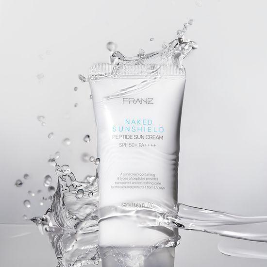 Franz Naked Sunshield Peptide Sunscreen 50ml