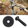 Carbon Fiber Bicycle Stem Headset Top Cap with Screw for Mountain Bike