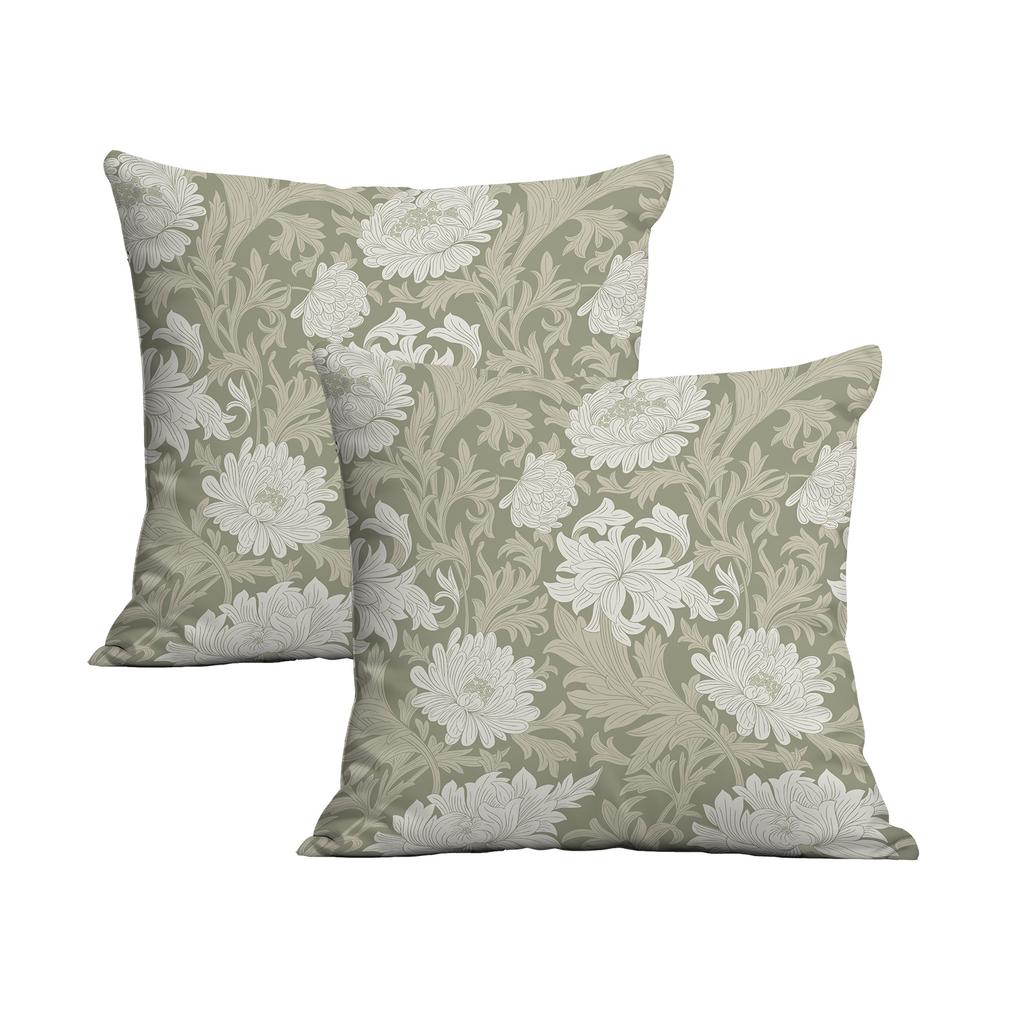 New Creative European Retro Floral Pillowcase Double-sided Printed Home Cushion Pillowcase Multiple Styles Available
