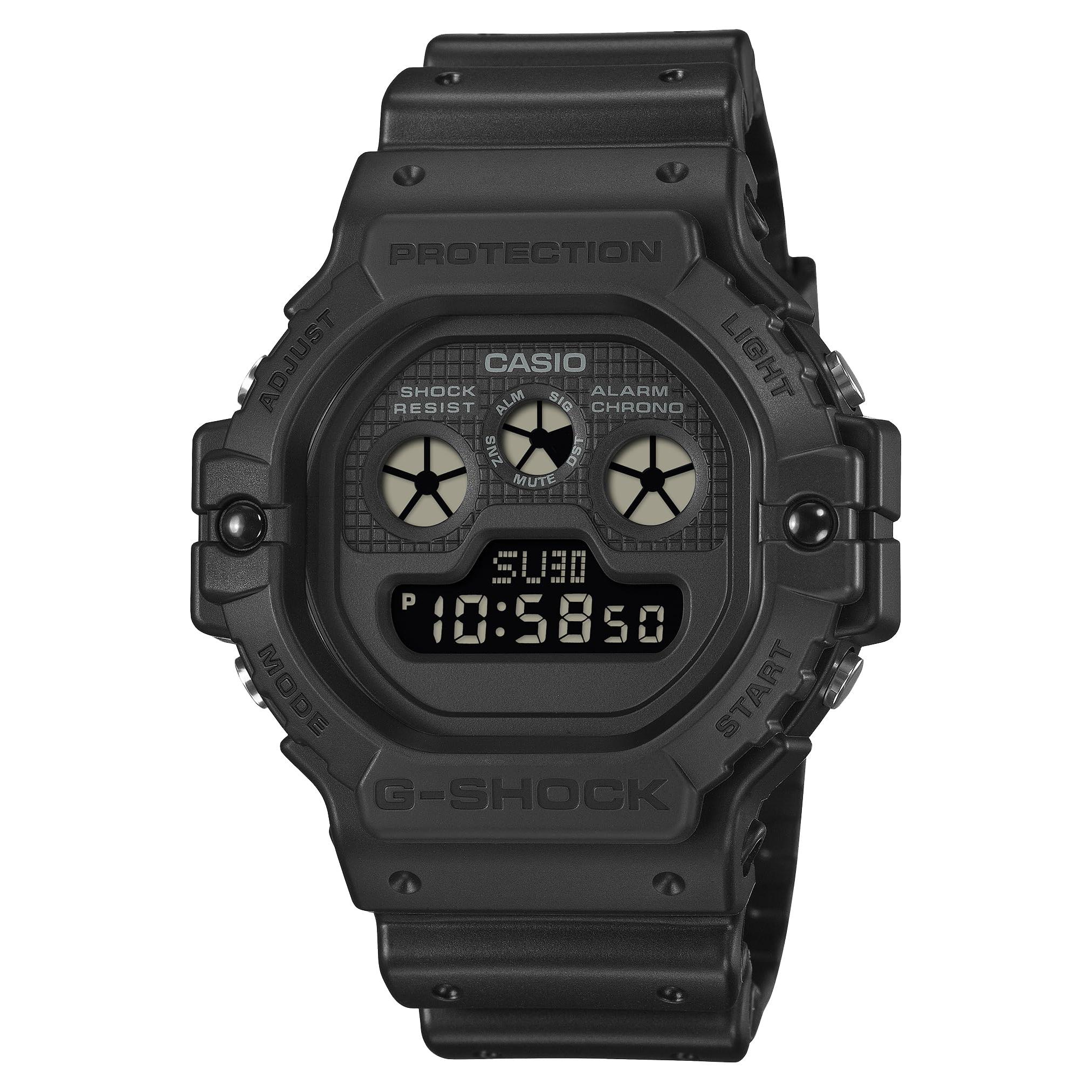 

Casio Мужские часы G-Shock DW-5900UBB-1JF Черные - Оригинальная японская модель