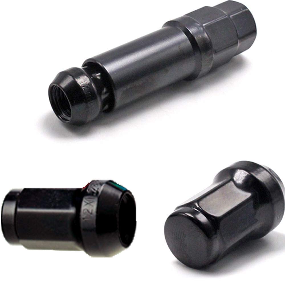 Wellvie Classy Anti-theft Heptagon Steel Wheel Nut Racing Nut 24