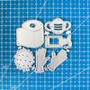 Toilet Paper Special Medical Supplies Elements Metal Cutting Dies DIY for Scrapbooking Dies Cut Handmade Stencil Craft Template