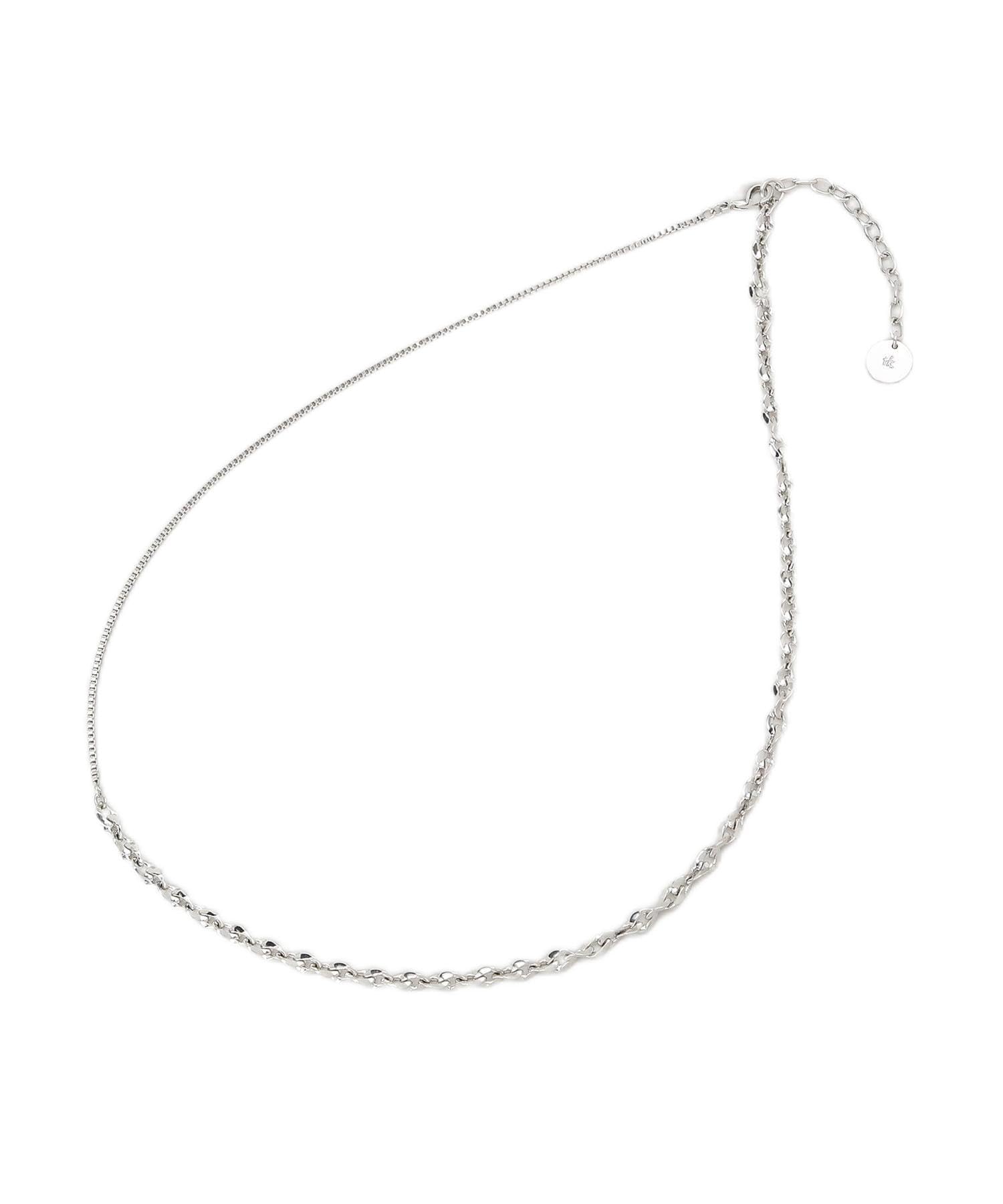 

TK Takeo Kikuchi Docking Necklace 97904805 Men s Silver (106) 00