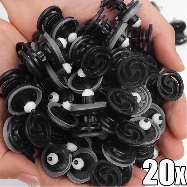 Car Interior Door Panel Push Card Clip 7L6868243 Fastener for Caddy Touran Tiguan Golf 4 5 6 7 Passat CC Polo Beetle Jetta T5