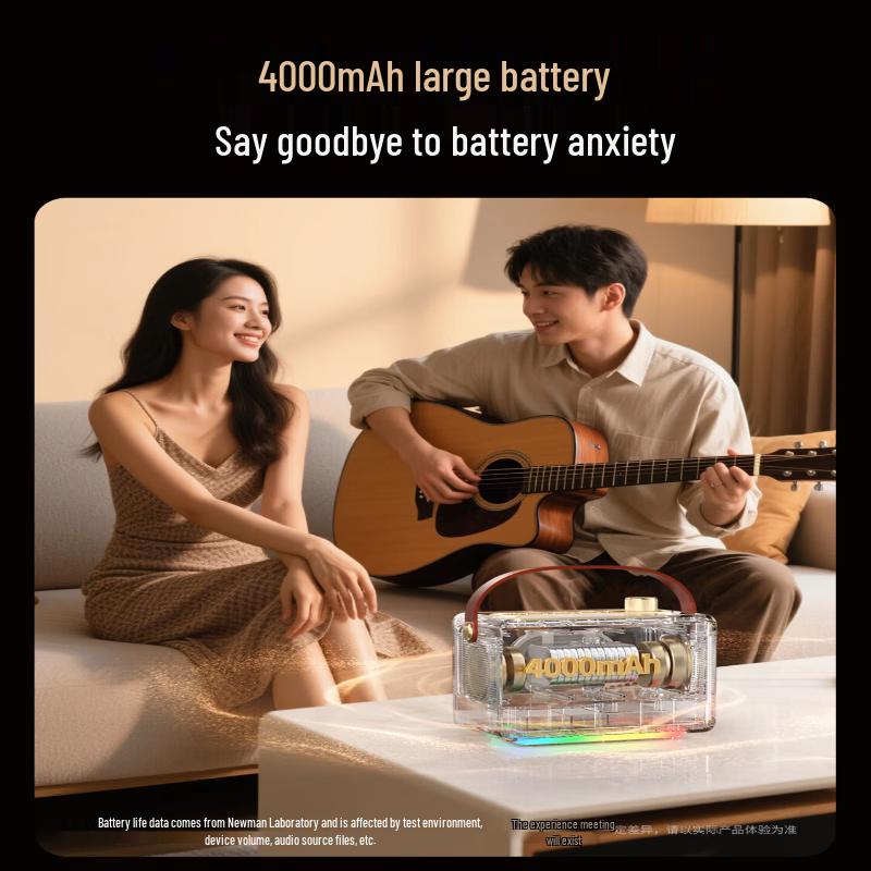 Newsmy KK09 Portable Bluetooth KTV Speaker CN plug (adapter included)