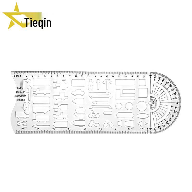 Tieqin Traffic Accident Investigation Template Ruler