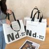 Clothing Store, New Styles, English Laminated Shopping Bags, Women's Handbags, Clothing Packaging Bags, Gift Bags