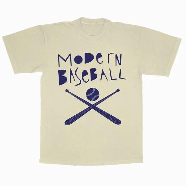 

Modern Baseball Band Baseball Pat Shirt Sand Classic Unisex S-5XL DS754 Unisex T-Shirt XXXXL