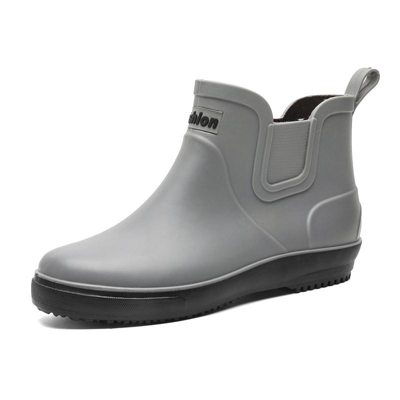 

Fashionable New Style Man Rain Boots Adult Rain Shoes for Man 41 чорний