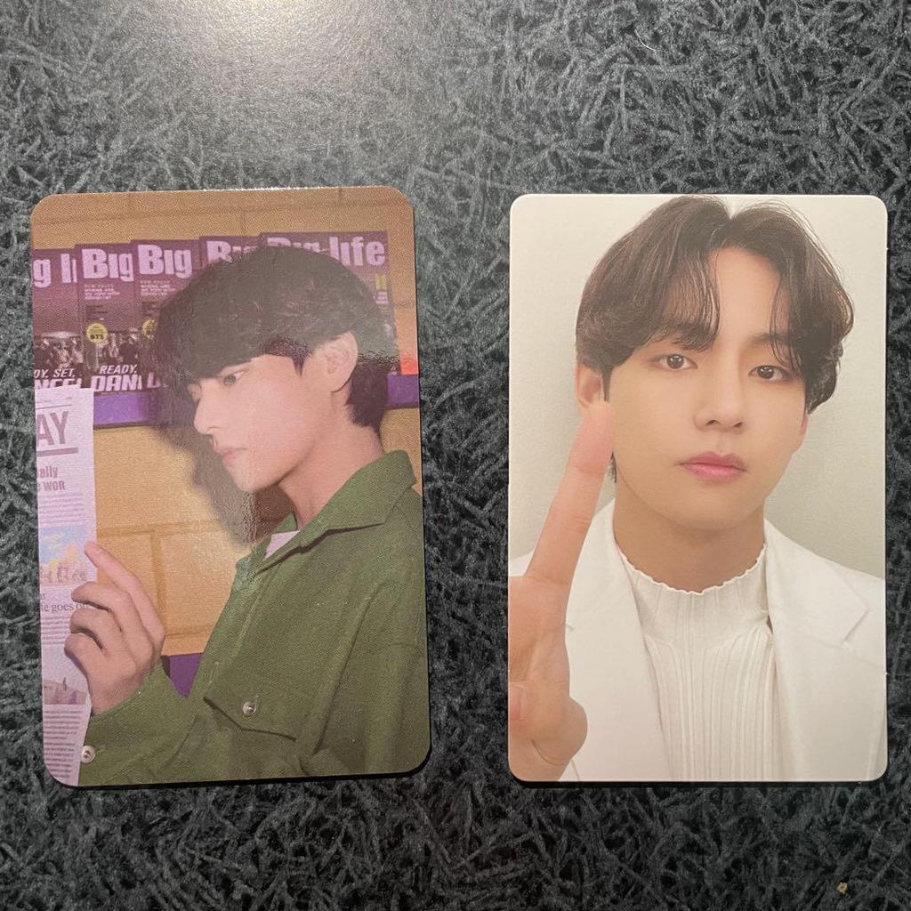 [USED] BTS PTD MusicKorea Bonus + 2 Trading Cards Set Taehyung