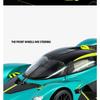 NEW 1/23 Aston Martin Valkyrie Supercar Alloy Model Car Toy Diecasts Metal Casting Sound and Light Car Toys for Children Vehicle