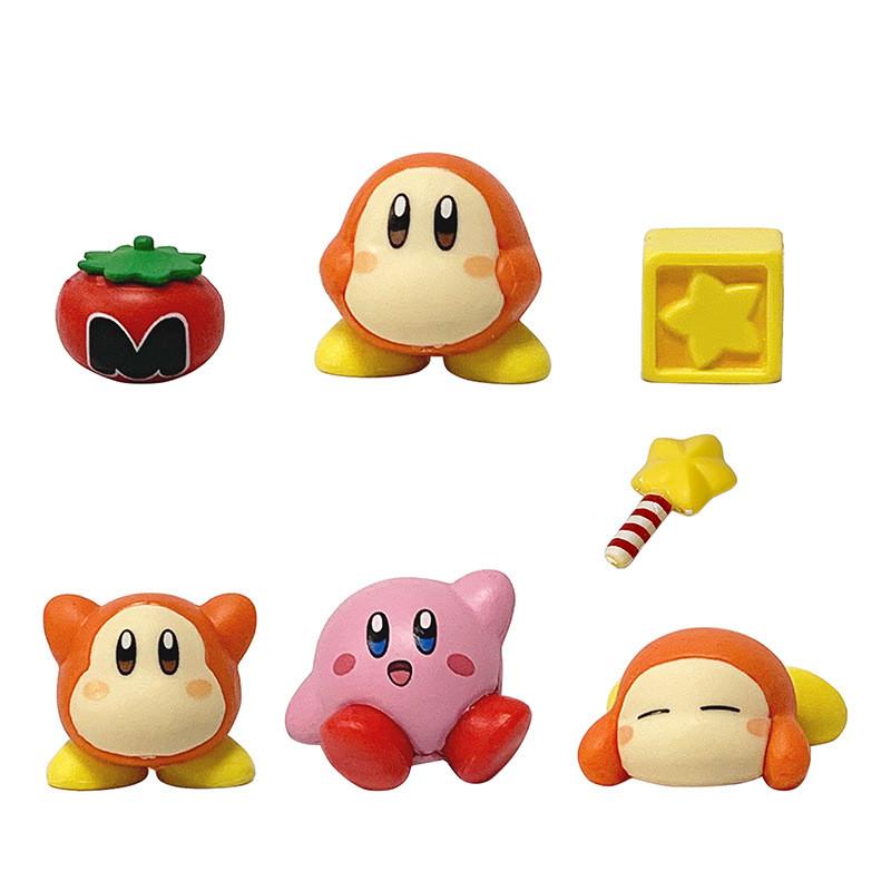 

Kirby Stacking Toy Pvc Collectible Desk Organizer For Kids And Fans