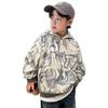 Boys' 2025 Spring & Autumn Hooded Sweatshirt - Trendy Children's Fashion for Middle & Big Kids