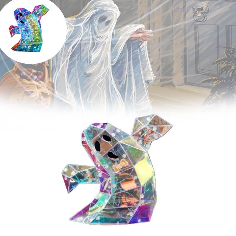 Transparente Bunte 20cm Halloween Geisterdekoration für Gruselige Atmosphäre Aufbau
