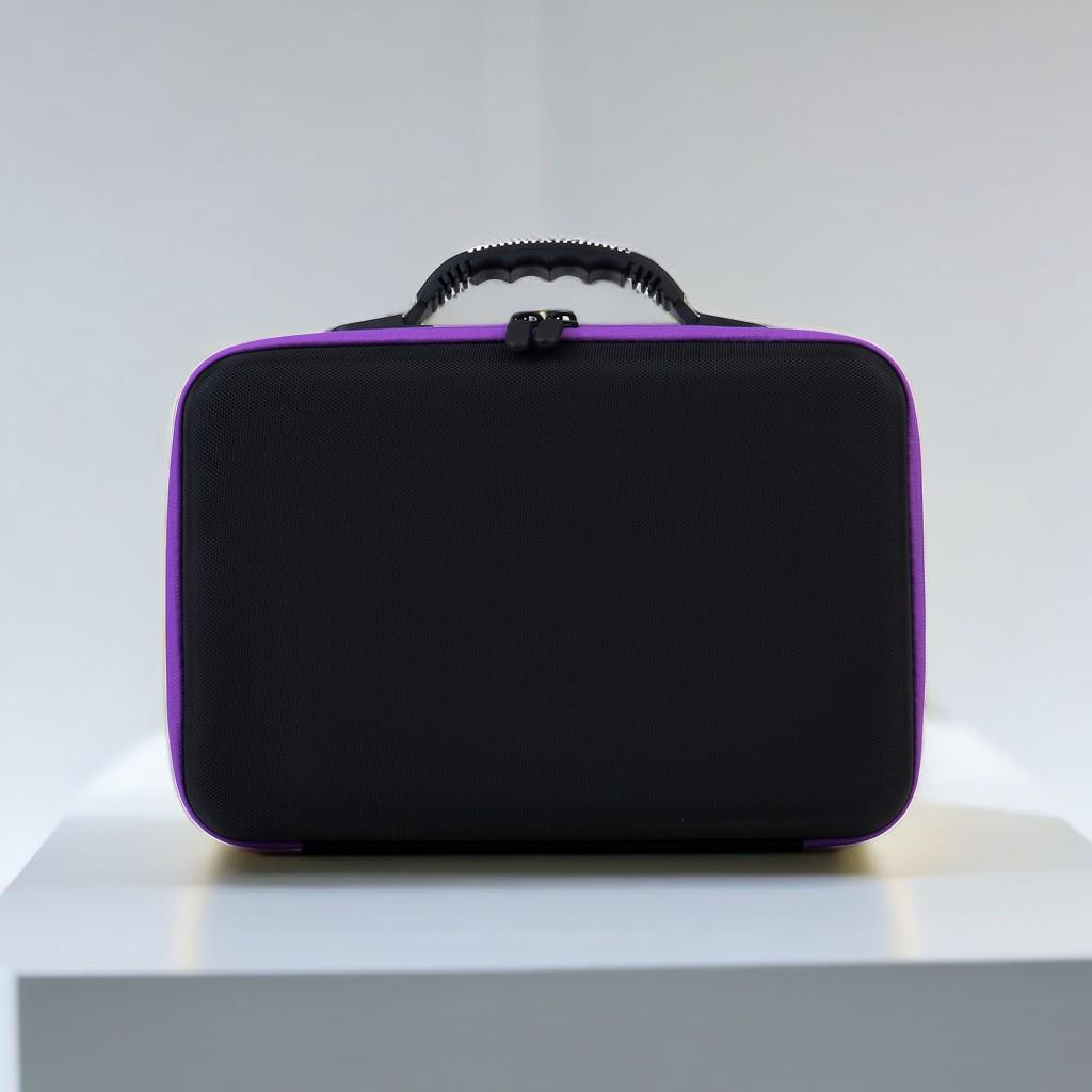 60-Compartment Essential Oil & Diamond Painting Portable Storage Bag - EVA Handbag.