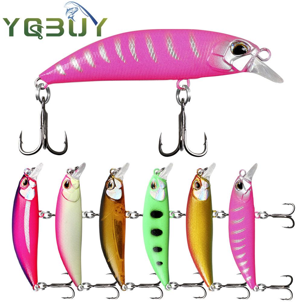 Long Casting Sinking Minnow Lua Lure7cm8.7gBlood-groove hook with gold-embossed laser finish, a special lure for freshwater and