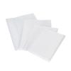 Set of 10 Clear Book Covers - A4/16K/22K Book Wrapping Film and Sleeves