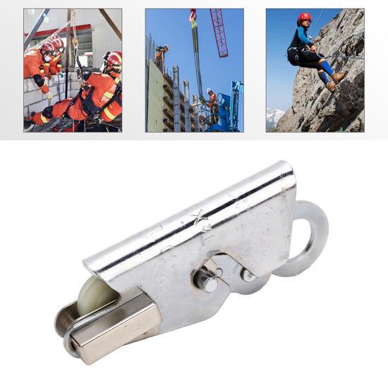 Self Locking Rope Grab Outdoor Climbing Mountaineering Rope Ascender Fall Protection Aerial Work Protector