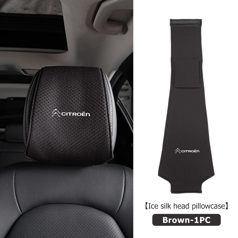 Isilke Bilhuvudstödsskydd Smutsavvisande Skydd för Citroen Grand Berlingo Jumper Celysee Xsara Picasso Aircross Saxo