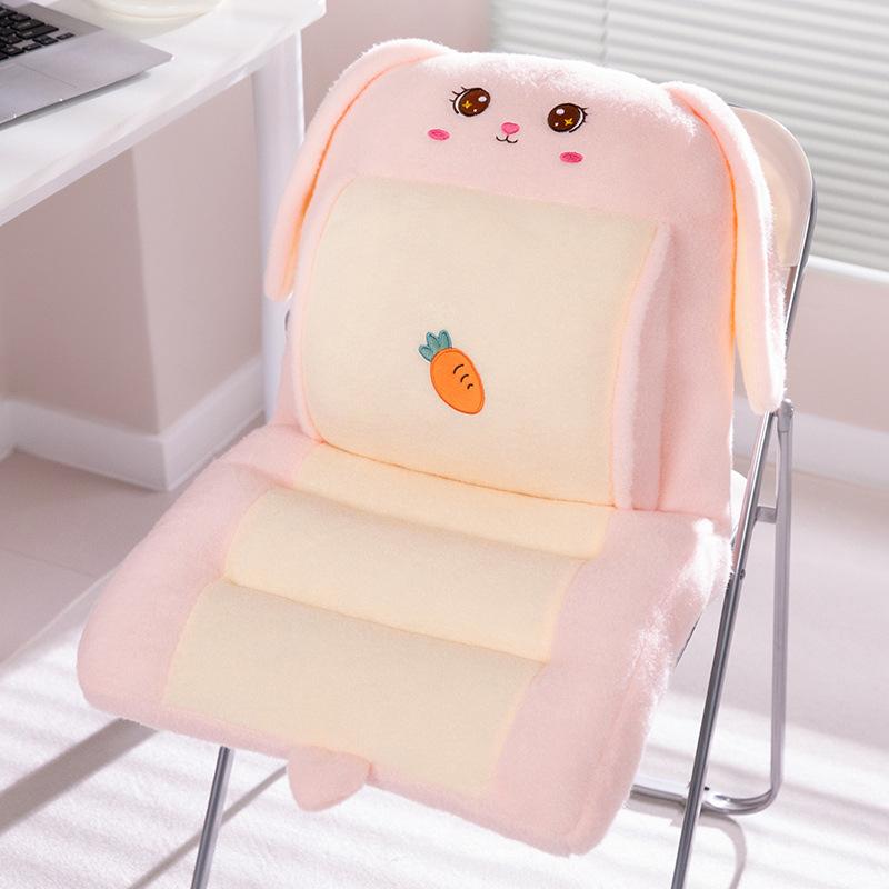 Office Thickened One-Piece Cushion Autumn And Winter Student Cartoon Warm Chair Cushion Home Floor Cushion Tatami