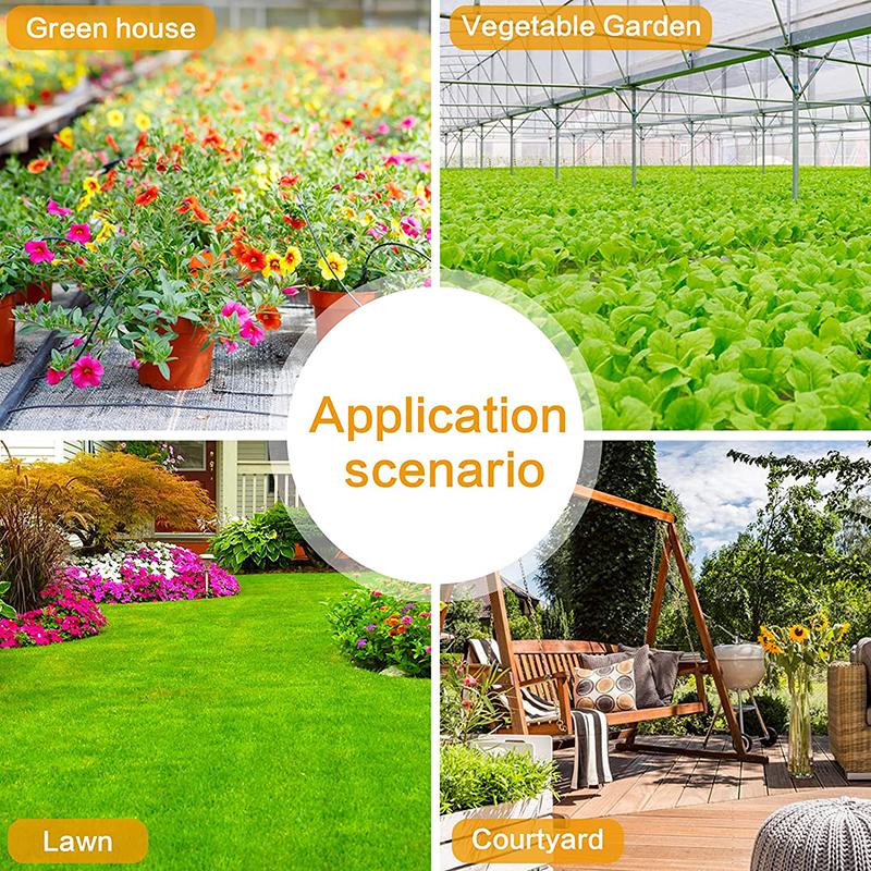 Соединительные фитинги с зазубринами для капельного орошения 1/4 дюйма — фото 6