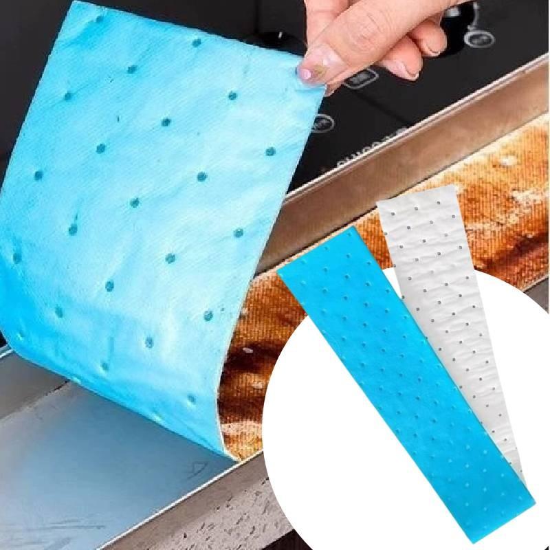 Universal Kitchen Grease Absorbent Cotton Strips Thick Oil Resistant Filter Paper Pack