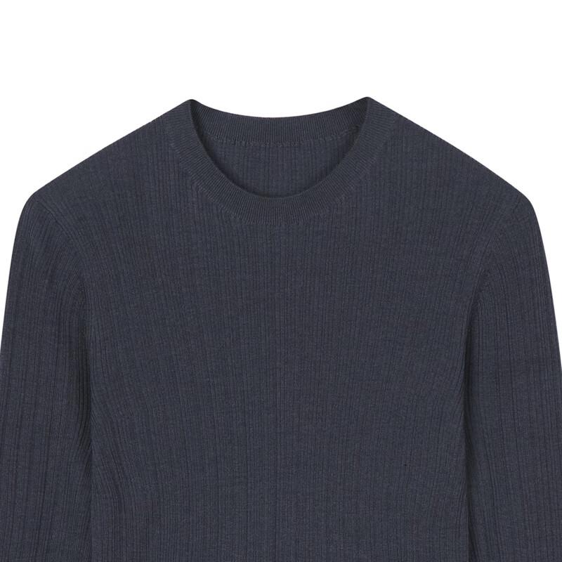 Less Merino Blend Round Neck Slim-Fit Sweater