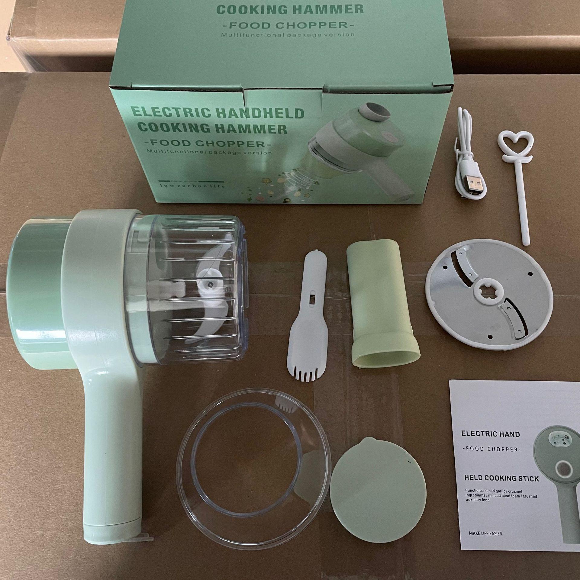 Gatling Multi-Functional Electric Vegetable Cutter & Garlic Chopper