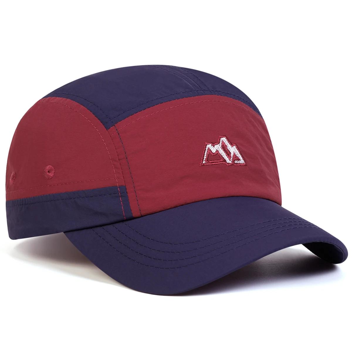 

Unisex Mountain Range Label Quick Drying Baseball Caps Spring Summer Outdoor Adjustable Casual Hats Sunscreen Hat Sports Cap