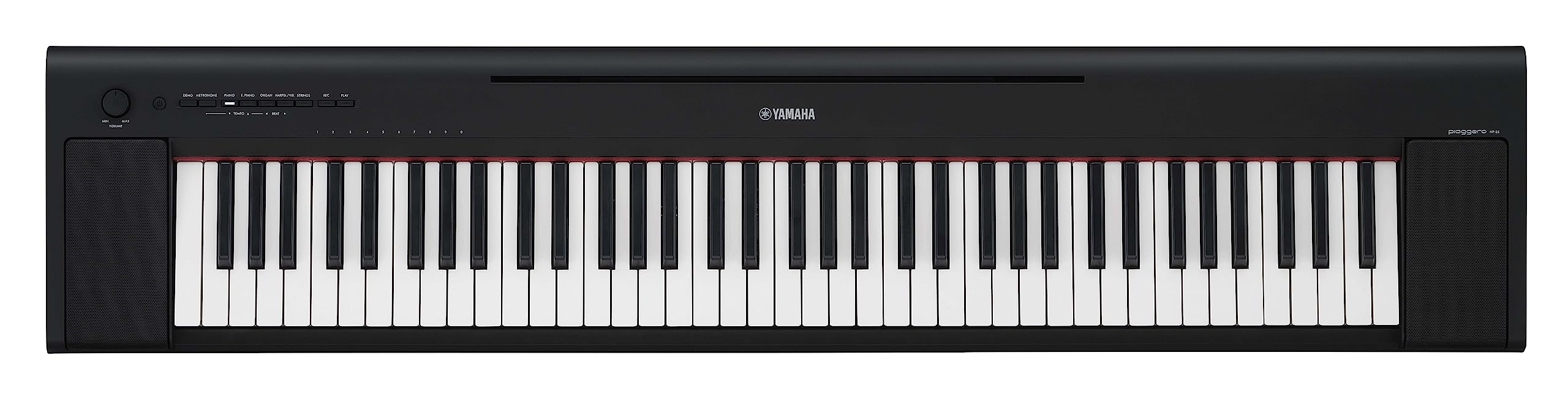 

YAMAHA Електронна клавіатура NP-35B Piaggero 76 клавіш Touch Response Стильна Проста для початківців Створення музики Живе виконання Чорна
