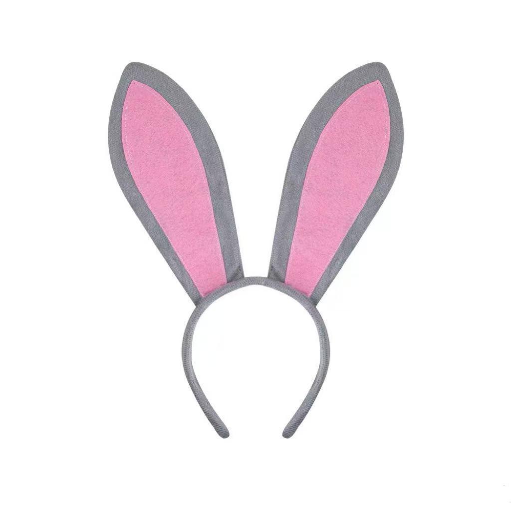 Carina Cerchietto con Orecchie da Coniglio per Donna - Accessorio per Performance di Halloween
