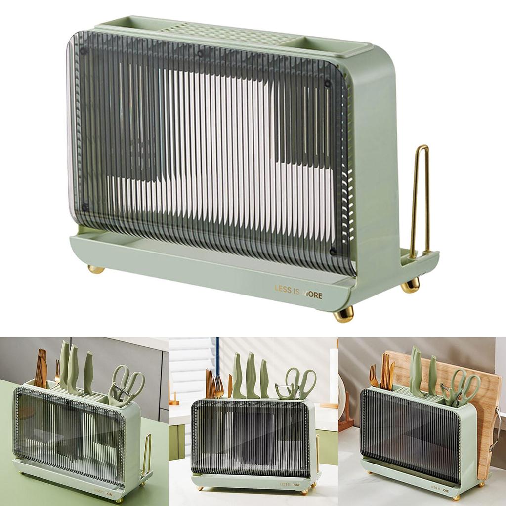 Multipurpose Knife Holder Kitchenware Storage Drying Rack for Chopping Board