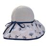 Sun Protection Hat With Butterfly Bow Summer Beach Wide Brim Sun Hat For Women
