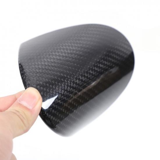 Carbon Fiber Car Center Dashboard Clock Top Cover For Porsche Panamera 2017-