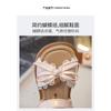 Girls Bow Lace Trim Sandals Velcro Strap Flat Sole Casual Summer Princess Shoes