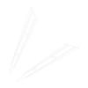 Car Engine Hood Stripe Sticker, Body Door Side Stripe Decal Heat Resistant Self Adhesive 2 Pcs Effective Truck Protection (White)