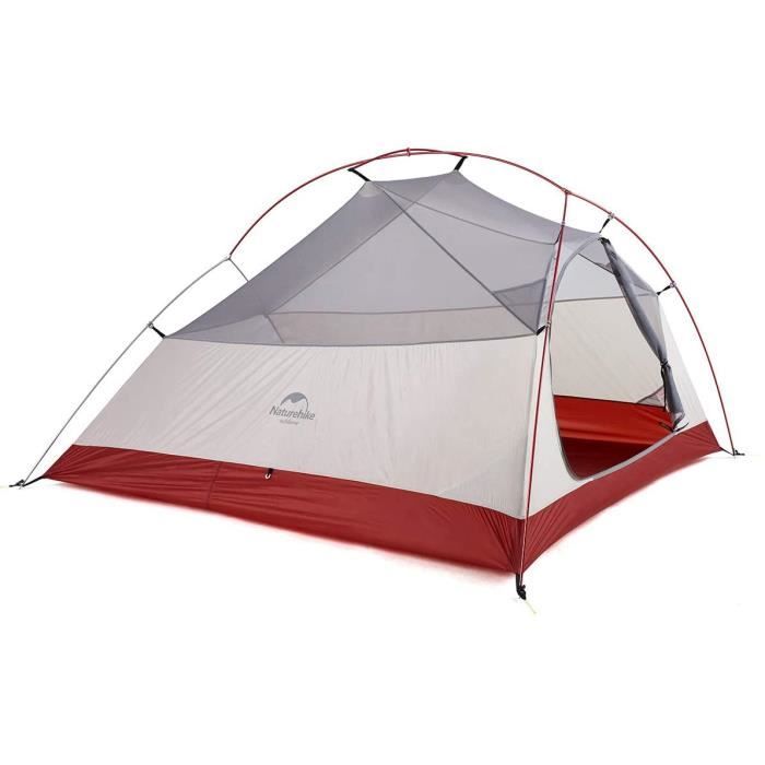Tente - Naturehike - Cloud-Up 3 - Ultralégère - 3 places - Imperméabilité 4000 mm