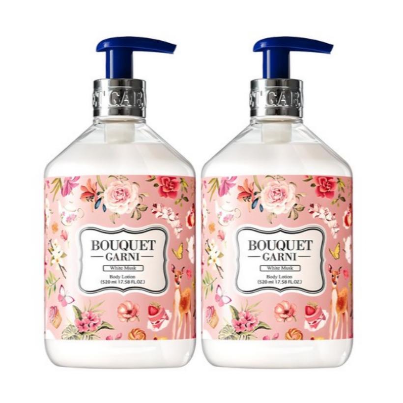 

Bouquet Garni White Musk Body Lotion 520ml 2ea Korea Beauty